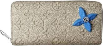 Louis Vuitton Pre-owned Long wallet (bi-fold) - Dames - Vintage Accessoires - Grijs - ONE Size - Leer - Vintage