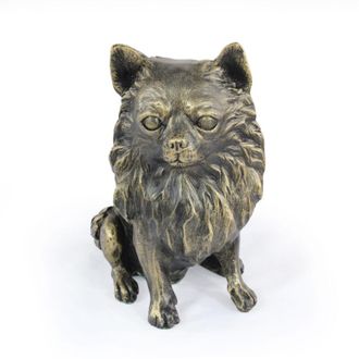 OEM Chihuahua De Pelo Corto - Estatuilla De Perro, Perro Sentado En El Escritorio, Decoraci&oacute;n Para La Sala De Estar De Un Amante De Los Perros De Art-dog