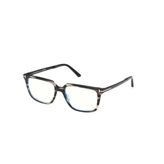 Tom Ford Glasses, unisex, Black, Size: 54 MM Rectangle Eyeglasses