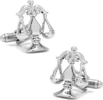 Cufflinks Inc. Scales Of Justice Cuff Links in Silver at Nordstrom