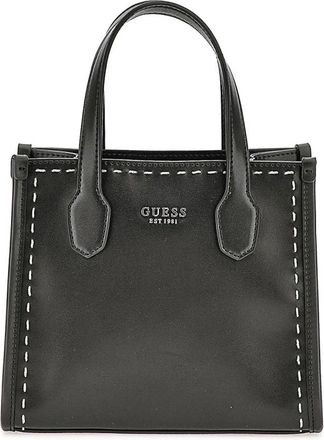 Guess Silvana Mini Tote - female - Guess - Handbags - Black - ONE SIZE - Bags