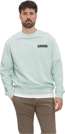 Barbour Hoodies & sweatvesten, Heren, Groen, 2Xl, Heren Truien & Vesten Livingstone Crew Neck