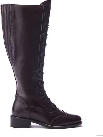 Moda in Pelle Moda in Pelle Womens Sherice Dark Brown Boots Leather - Size EU 36