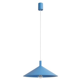 Sollux Lighting L&aacute;mpara colgantes azul claro acero alt. 135 cm