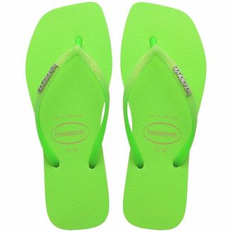 Havaianas Teenslippers Slim Square Glitter Neon