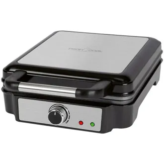 Profi Cook Proficook Pc-wa 1241 4 Barquillo(s) 1200 W Negro, Acero Inoxidable
