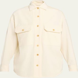 Loro Piana Darby Corduroy Shirt Jacket