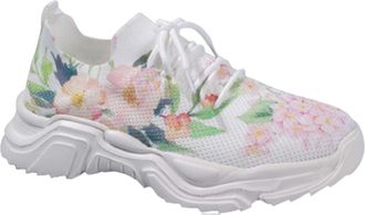 Generic Ladies Slip on Trainers Arch Support Sport Shoes Womens Sneakers Striped Mesh Comfortable Casual Shoes Womens Sneakers Walking Womens White (Mint Gree