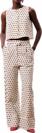 FRNCH Womens Nautilus Vest In Ecru