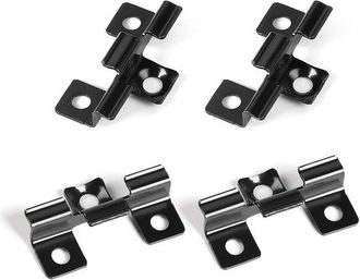 OEM Clips Y Fijaciones Para Suelos De Madera (paquete De 100), Acero Inoxidable De 8 Mm, Clips De Inicio Para Tarimas Wpc, Rango Sujeci&oacute;n: 7,3-8 Mm