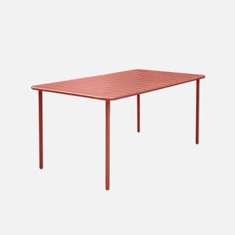 Sweeek Mesa De Jard&iacute;n Bistr&oacute; De Acero, 6-8 Plazas, 160cm