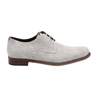 Floris Van Bommel Laced Shoes, male, Beige, Size: 8 1/2 US DE Draver 03.27