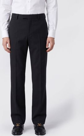 Valentino Garavani Pantaloni sartoriali slim fit in lana merino