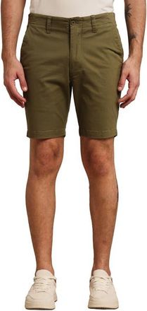 Members Only Mens Stretch Cotton Chino Short in Olive at Nordstrom, Size 38
