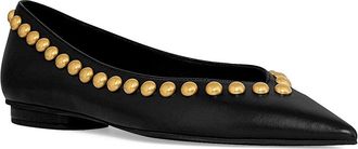 Rebecca Minkoff Studded Leather Ballet Flat
