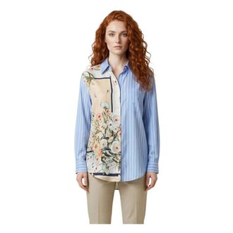 Liu Jo Shirts, female, Blue, Size: S Camica TS M/L Shirt