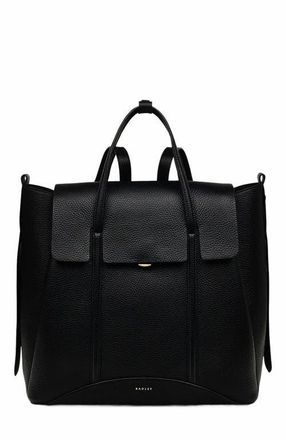 Radley London The Chancery Medium Flapover Backpack in Black at Nordstrom