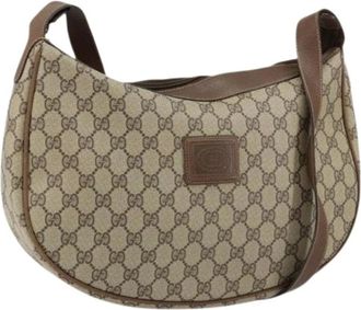 Gucci Pre-owned Shoulder Bags, female, Beige, Size: ONE SIZE Pre-owned Plastic Shoulder Bag