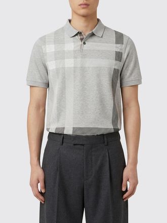 Barbour Casual Polo Shirt in Cotton with Check Motif