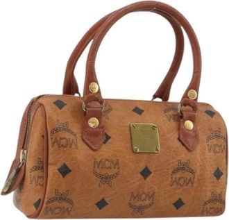 MCM Pre-owned Boston Bag - - Pre-owned - Donna - Marrone - ONE SIZE