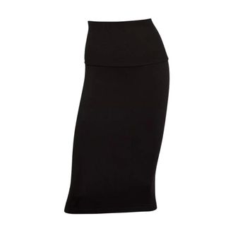 Wolford Rokken, Dames, Zwart, S, Wol, Zwarte Midi Rok Slim Fit Naadloos
