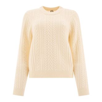 Ines De La Fressange Round-neck Knitwear, female, Beige, XS, Marlon Jumper
