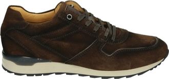 Greve Casual Bruin Su&egrave;de Herenschoenen - Heren - Sneakers - Bruin - 42 1/2 EU - Su&egrave;de - Schoenen