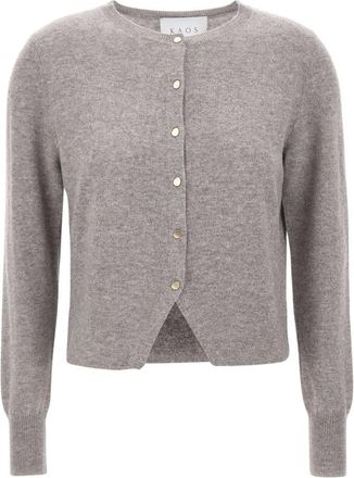 Kaos Wollemantel - Dames - Vesten - Grijs - XL - Wol - Truien & Vesten