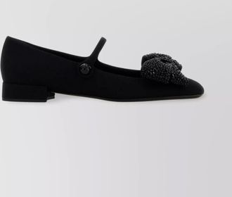 Valentino Garavani fabric ballerina shoes