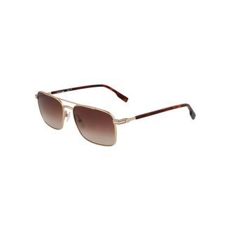 Lacoste Sunglasses, male, Yellow, Size: ONE SIZE Metal Frame Sunglasses