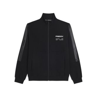 Freddy Felpa full-zip e cappuccio con dettagli tono su tono