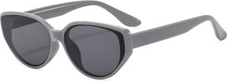 Generic Women Outdoor Driving Sunglasses Small Frame Vacation Party Sun Glasses(Grey)