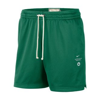 Nike Mens Boston Celtics Standard Issue Dri-FIT 5 Basketball Mesh Shorts in Green | IQ2441-312