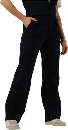 Ruby Tuesday Relena Wijde Broek - Dames - Wijde Broeken - Blauw - S - Broeken
