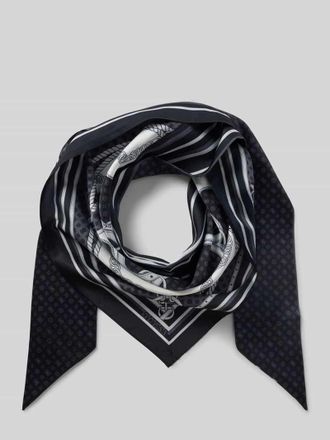 Guess Bandana mit Label-Print in Black, Gr&ouml;&szlig;e 1