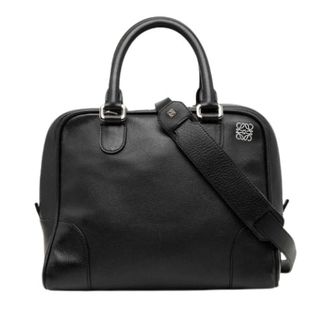 Loewe Pre-owned Shoulder Bag - Dames - Pre-owned - Zwart - Maat: ONE Size Leer