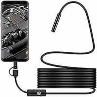 OEM C&aacute;mara De Inspecci&oacute;n Usb Snake, Endoscopio Usb-c De 2.0 Mp Resistente Al Agua Ip67, C&aacute;mara Tipo C Con 6 Led Ajustables Para Android Y Pc