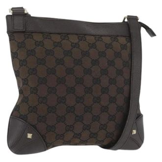Gucci Borsa a spalla Pre-owned Vintage GG Canvas - - Pre-owned - Donna - Marrone - ONE SIZE