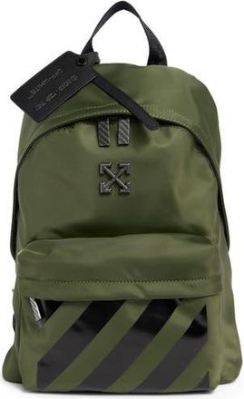 Off-white Classic Dome Nylon Backpack in Army at Nordstrom Rack