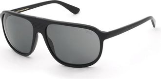 Lozza Sl4417 Zilo Cortina 0700 Mens Sunglasses Black Size 62