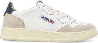 Autry White Color-Block Sneakers