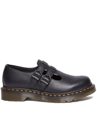 Dr. Martens 8065 Perforated Black Leather Mary Janes