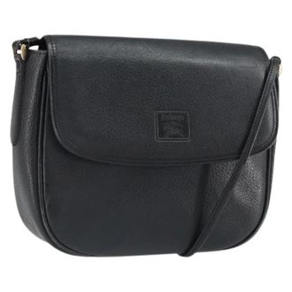 Burberry Pre-owned Cross Body Bags, female, Black, Size: ONE SIZE Pre-owned Shoulder Bag