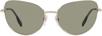 Burberry Zonnebrillen - Dames - Zonnebrillen - Grijs - 58 MM - Accessoires