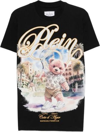 Philipp Plein Tops, Heren, Zwart, M, T-Shirts