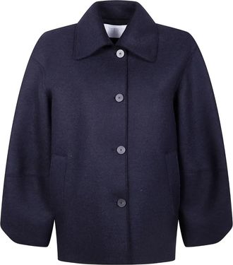 Harris Wharf London Giacca con tasca applicata - Blu