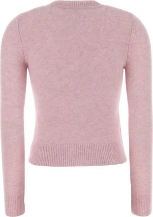 Isabel Marant Womens Isadora Sweater Pink Baby Alpaga Polyamide