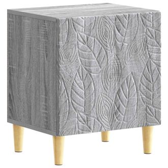 vidaXL Mesita De Noche Sonoma Gris 43 X 34,5 X 50 Cm Vidaxl