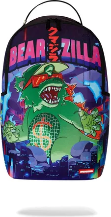 Sprayground Shark Central NY Midtown Backpack Unisex Blue Graphic Print SPR265