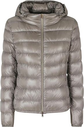 Herno Down Jassen - Dames - Winterjassen - Grijs - L - Jassen
